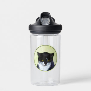 Tuxedo Katzenmalerei - Niedliche Originalkatzenart Trinkflasche