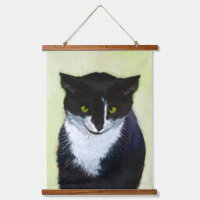 Tuxedo Katzenmalerei - Niedliche Originalkatzenart