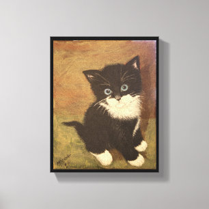 Tuxedo Kitten Leinwanddruck