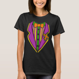 Tuxedo Kostüm Mardi Gras Parco Tassino T-Shirt