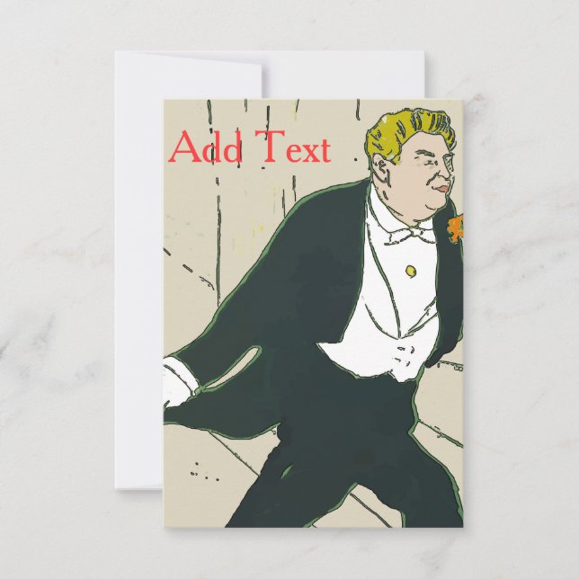 Tuxedo Man, Rett Day, (Vorderseite)