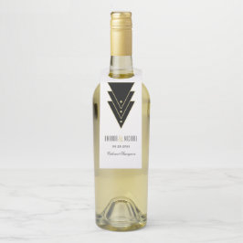 Tuxedo Modernes Déco Flaschenanhänger