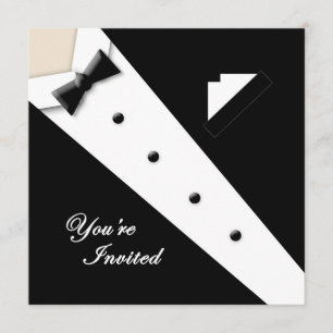 TUXEDO MULTI USAGE INVITATION -