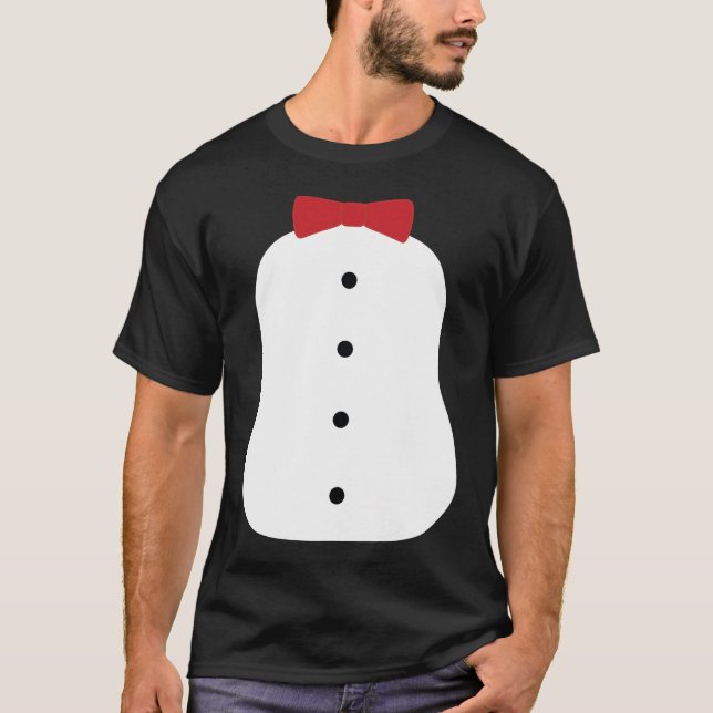 Tuxedo Penguin Kostüm T-Shirt (Vorderseite)