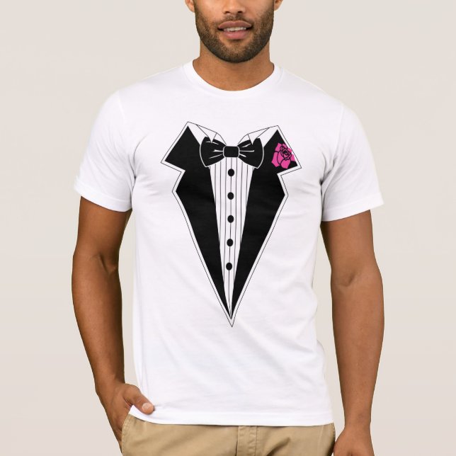 Tuxedo-T - Shirt (Vorderseite)