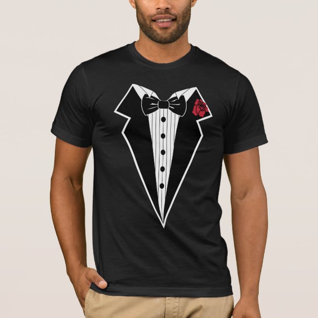 Tuxedo-T - Shirt (Vorderseite)