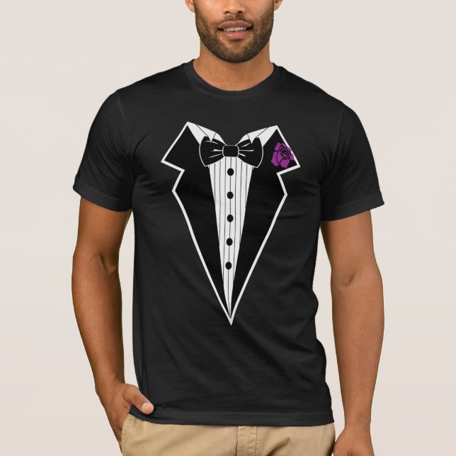 Tuxedo-T - Shirt (Vorderseite)