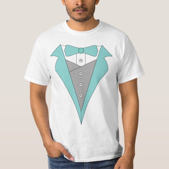 Tuxedo-T-Shirt 2 T-Shirt (Vorderseite)