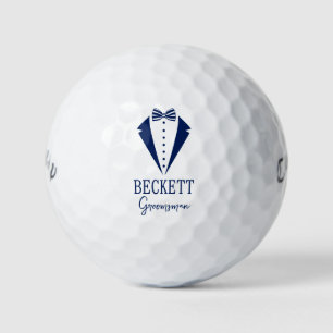 Tuxedo-Trauzeuge Golfball