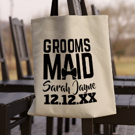 Tuxedo Wedding Bow Krawatte Groomsmaid Tote Bag Tragetasche