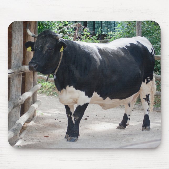Tuxer Cattle Mousepad (Vorne)