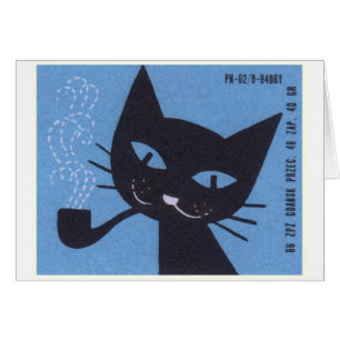 Tuyau de tabagisme polonais de chat d'étiquette de