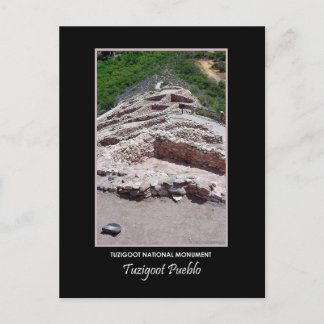 Tuzigoot Pueblo #712b Postkarte