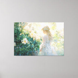*~* TV2 Fantasy Girl Kunst Leinwanddruck gespannt
