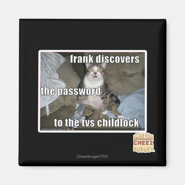 TV-Kinderschloss Magnet (Vorne)