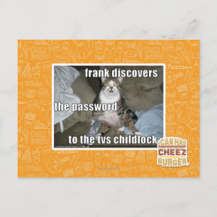 TV-Kinderschloss Postkarte