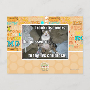 TV-Kinderschloss Postkarte