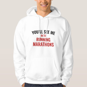 TV-Laufmarathons Hoodie
