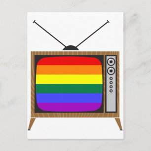 TV LGBT POSTKARTE