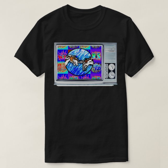 tv per LowEndGraphics T-Shirt (Design vorne)