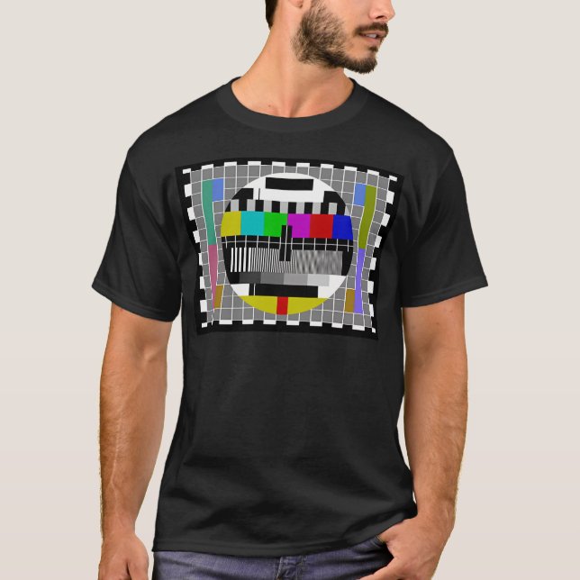 TV-Prüfmuster T-Shirt (Vorderseite)