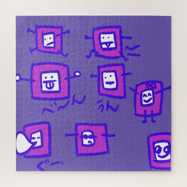 TV　purple　pink　Japan (Vertikal)