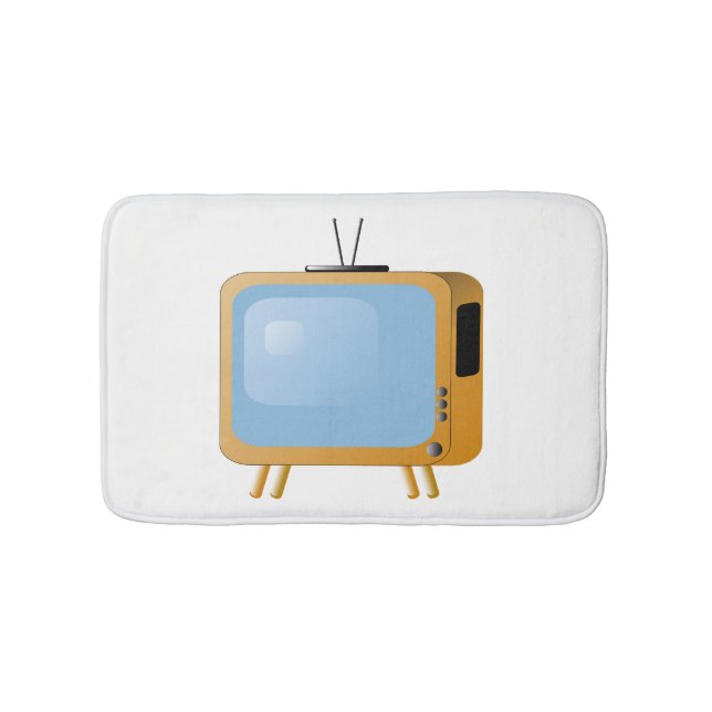 TV-Set Badematte (Vorderseite)