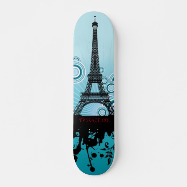 TV SKATE CO. SKATEBOARD (Vorne)