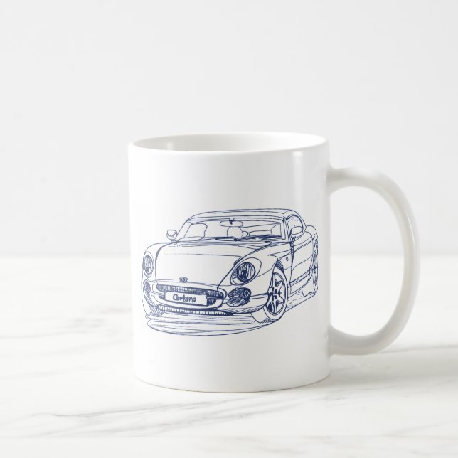TVR Cerbera 1993 Kaffeetasse (Rechts)