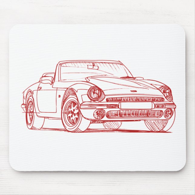TVR V8S 1994 MOUSEPAD (Vorne)