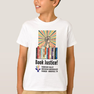 TVUUC - Buchen Sie Gerechtigkeit! T-Shirt
