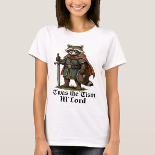 TWAS Der Tism M Lord Lustiger Waschbär Grafik T-Shirt