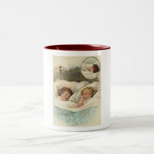 Twas die Nacht vor WeihnachtsTasse Zweifarbige Tasse