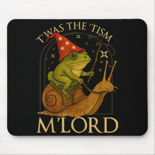 Twas The Tism M Lord Shirt - Lustiges Autismus-Bew Mousepad