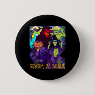 Twear T-Shirts Monster-Mash-Halloween-Kostümspass Button
