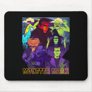 Twear T-Shirts Monster-Mash-Halloween-Kostümspass Mousepad