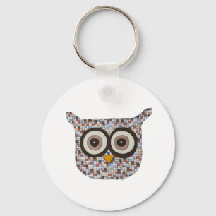 Tweed Owl Schlüsselanhänger