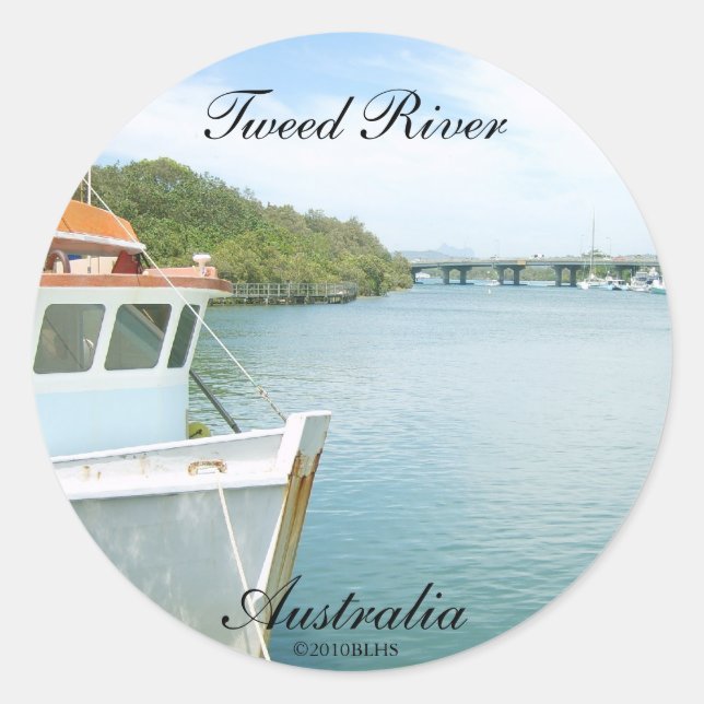 Tweed River Sticker (Vorderseite)