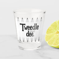TWEEDLE DEE bachelorette Raute Diamantglas