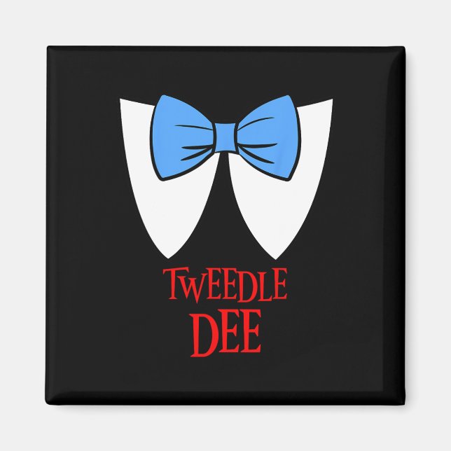 Tweedle Dee Costume Halloween Märchenfigur Magnet (Vorne)