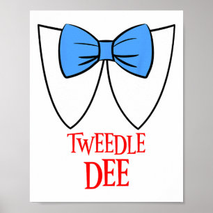 Tweedle Dee Costume Halloween Märchenfigur Poster