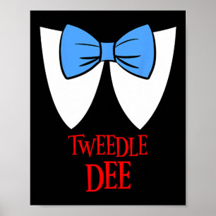 Tweedle Dee Costume Halloween Märchenfigur Poster