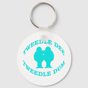 Tweedle Dee u. Tweedle Dum Schlüsselanhänger