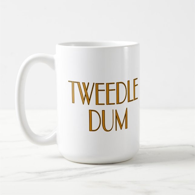 Tweedle Dee und Tweedle Dum Kaffeetasse (Links)