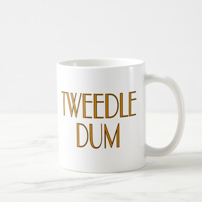 Tweedle Dum Kaffeetasse (Rechts)