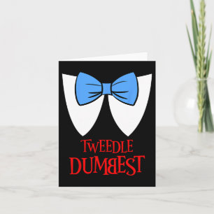 Tweedle Dumbest Kostüm Halloween Messe Charac Karte