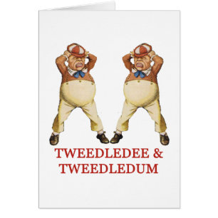 TWEEDLEDEE ET TWEEDLEDUM AU PAYS DES MERVEILLES