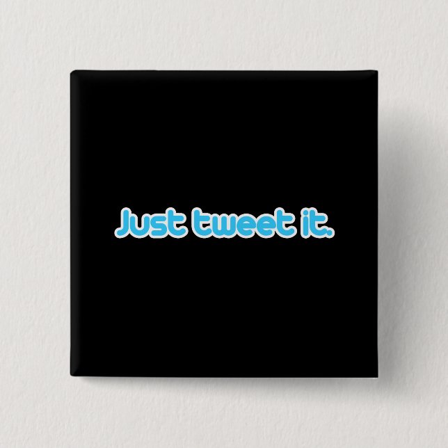 Tweet es einfach button (Vorderseite)