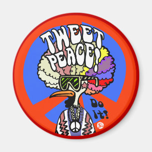 Tweet Frieden!Magnet Magnet