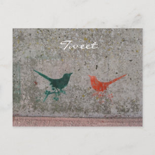 Tweet Postkarte